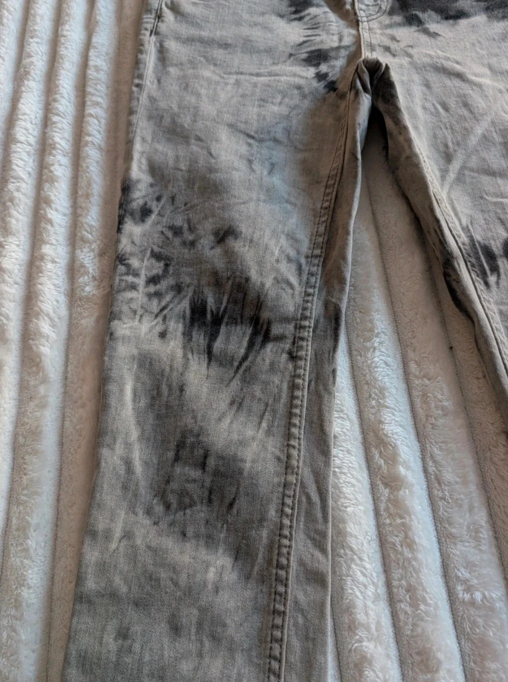 Magnífico Jeans skinny efeito tie-dye / desbotado Zara – photo 4